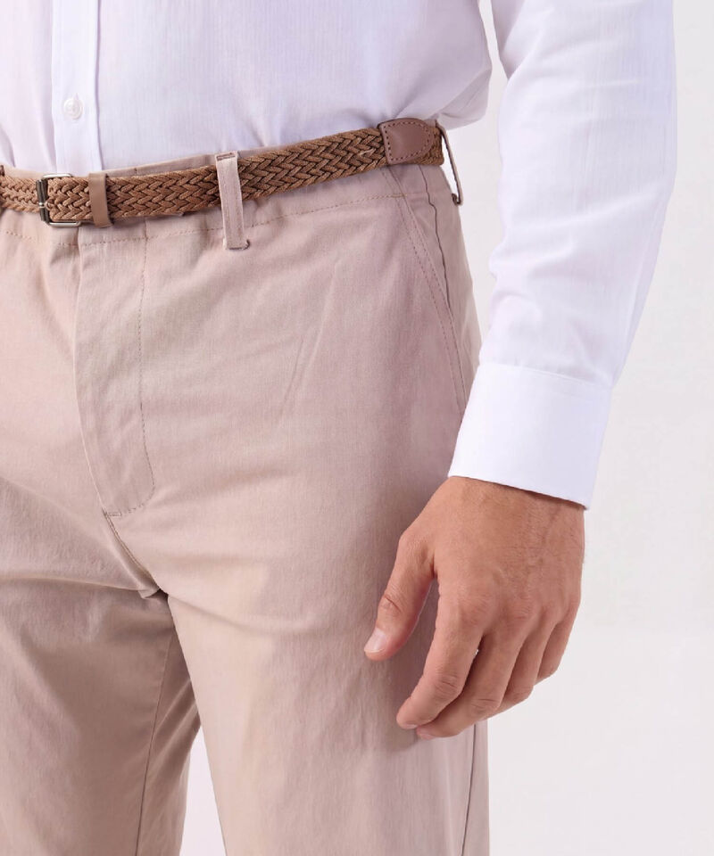 PANTAL&Oacute;N SLIM CON CINTURON
