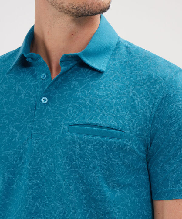 Polo Estampada Cuello Maquina image number null