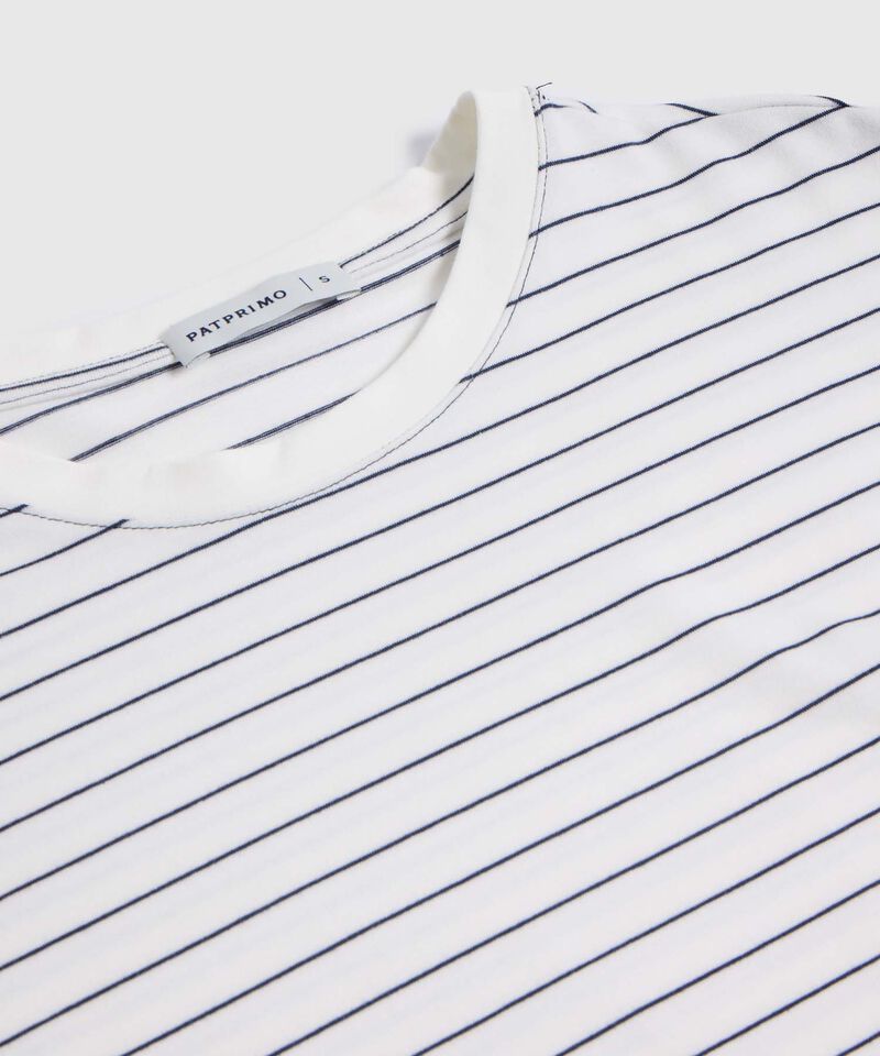 Camiseta Manga Corta con Doblez para Mujer