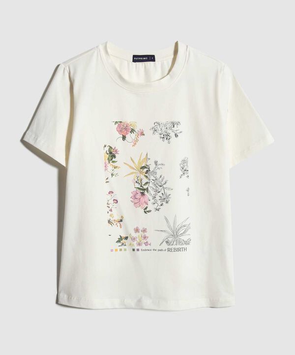Camiseta Unicolor Con Screen