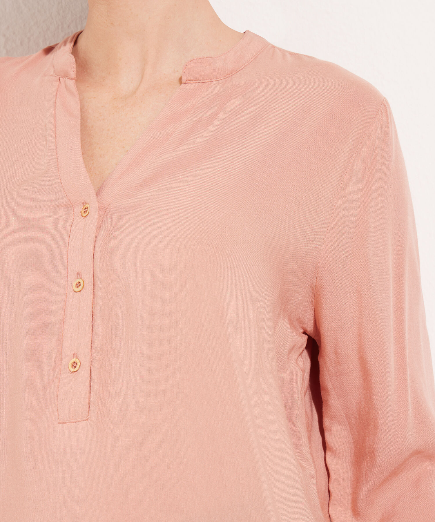 Blusa Manga 3/4 Unicolor