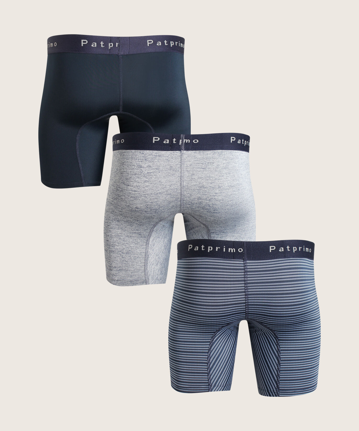 Pack Boxer X3 Microfibra Unicolor