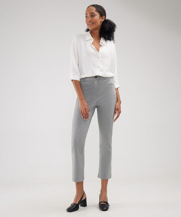 Leggins Unicolor Con Cierre Botón image number null