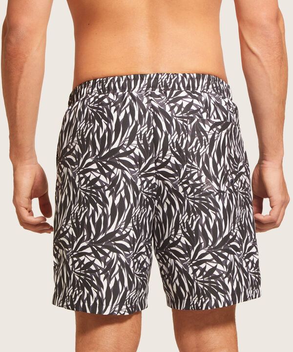 Bermuda Bañadora Estampada Tejido Plano