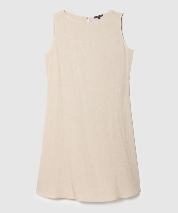 Vestido Corto Con Manga Sisa