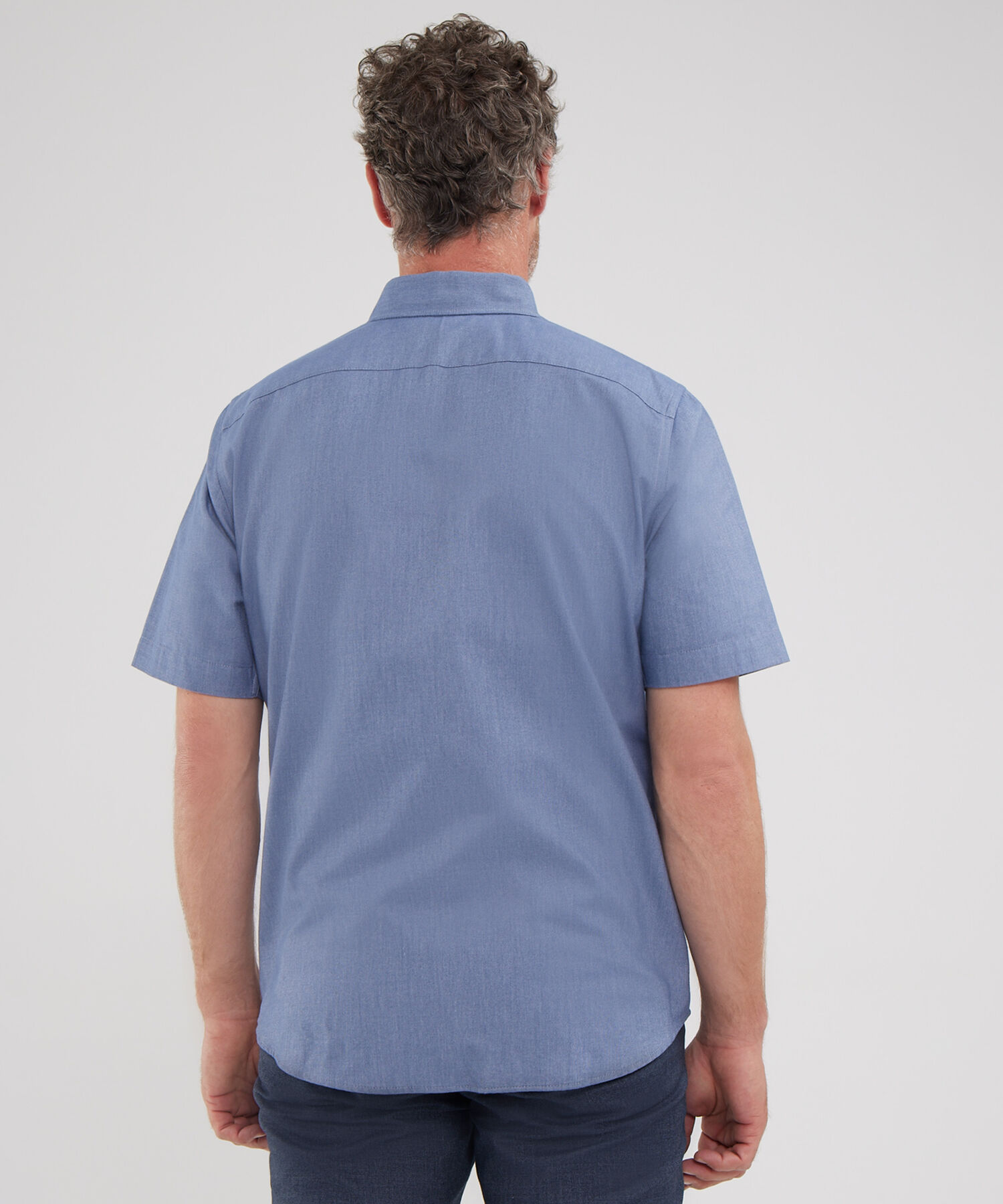 Camisa Manga Corta Oxford
