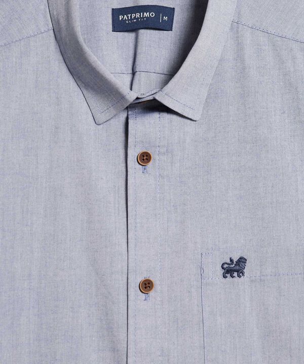 Camisa en Efecto Rústico image number null