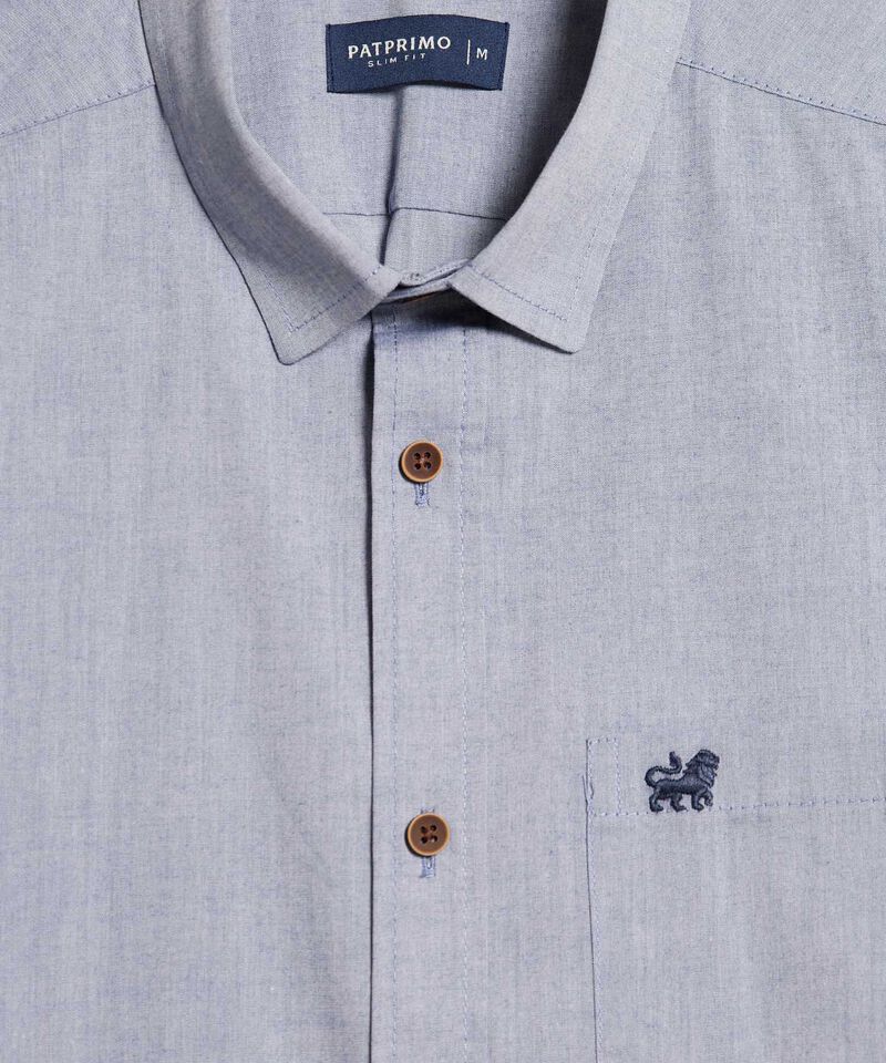 Camisa en Efecto Rústico