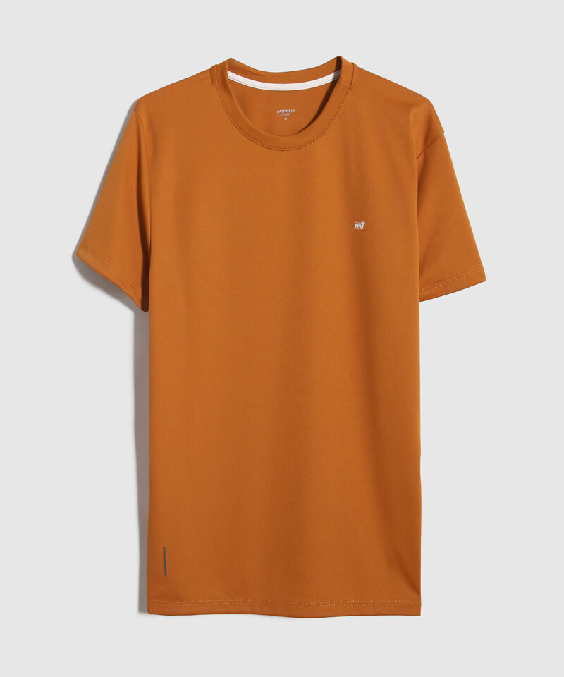 Camiseta Mc Unicolor  Texturizada