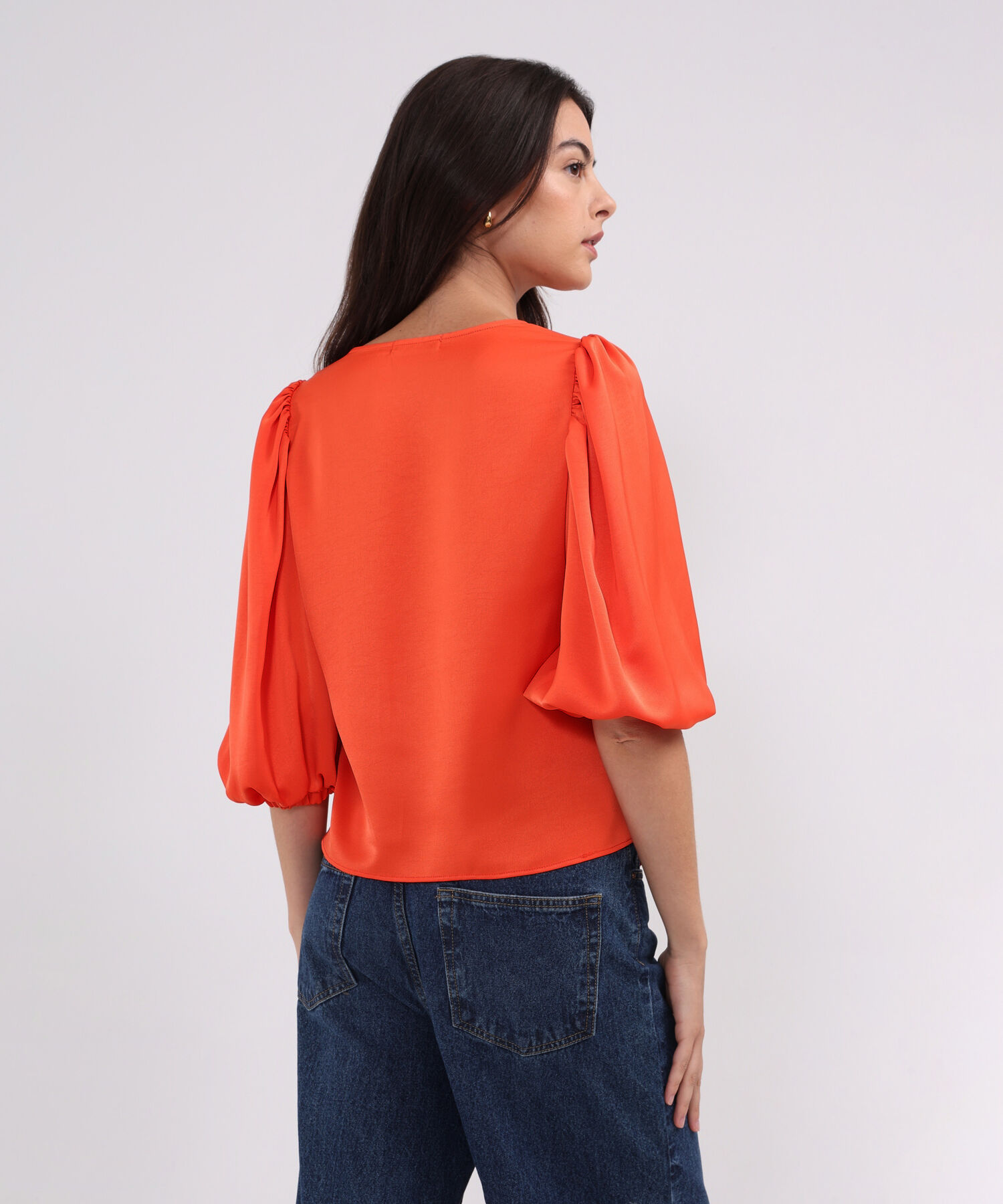 Blusas escote v best sale
