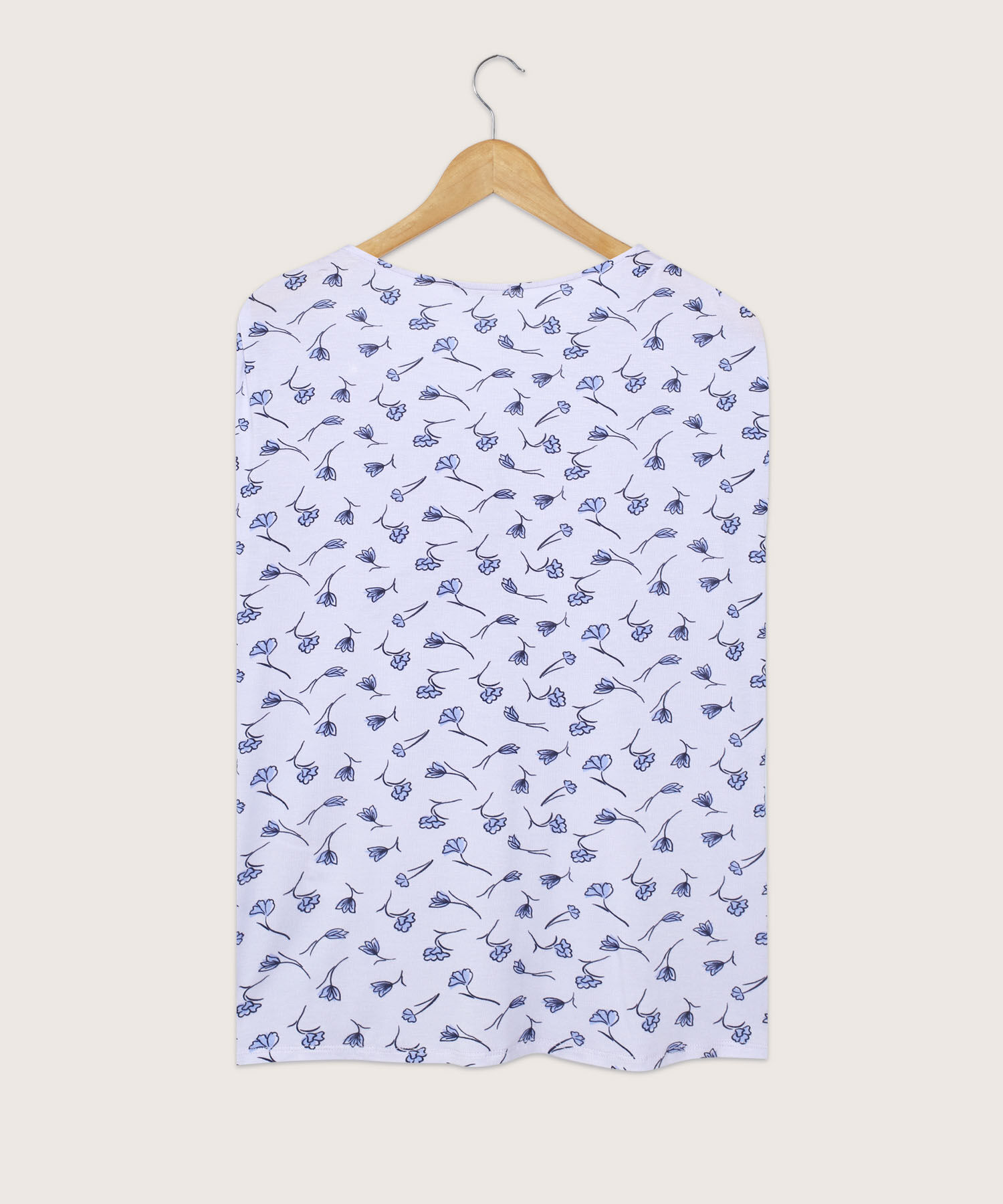 Camiseta Estampada Manga Sisa