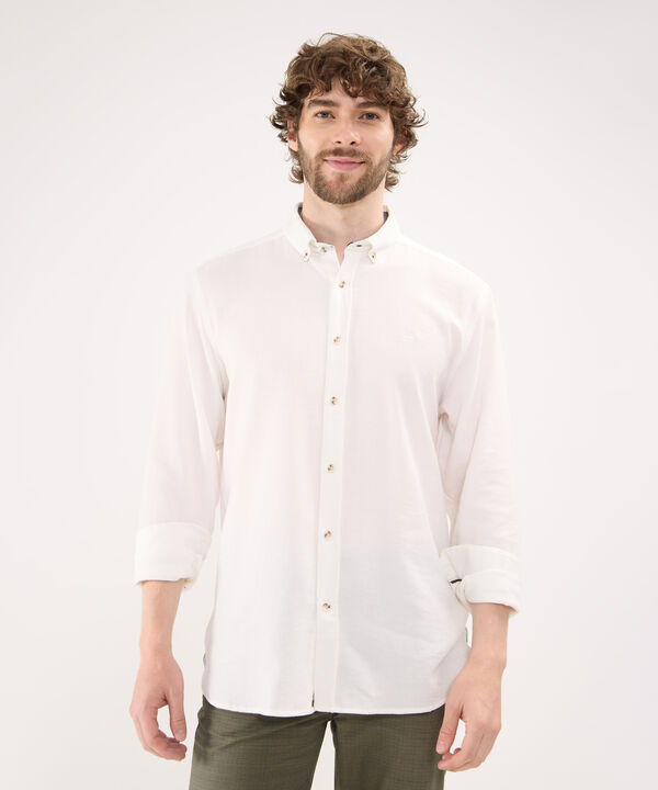 Camisa Manga Larga Unicolor image number null