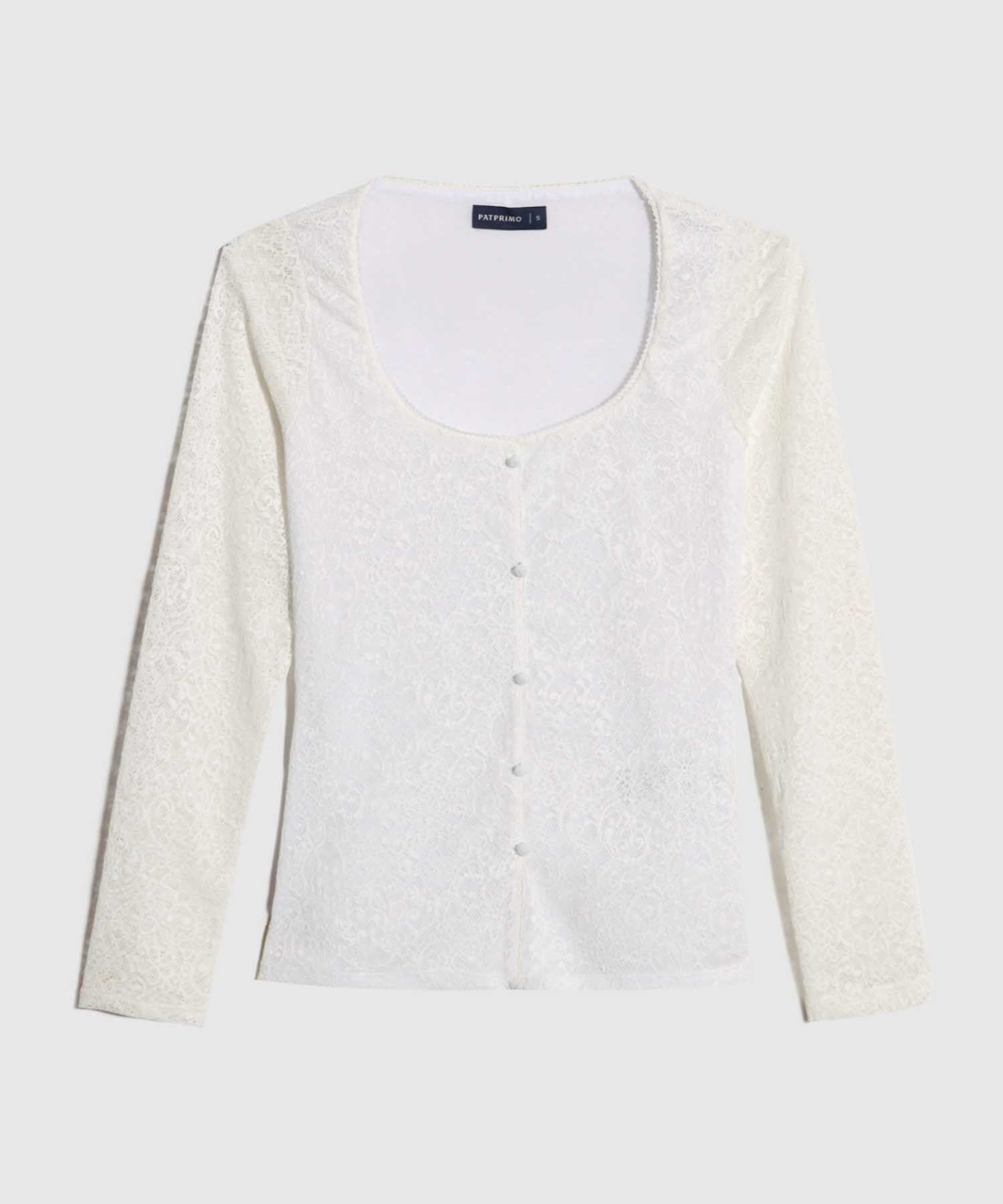 Camisa en Encaje