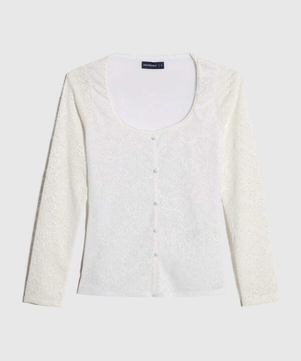 Camisa en Encaje