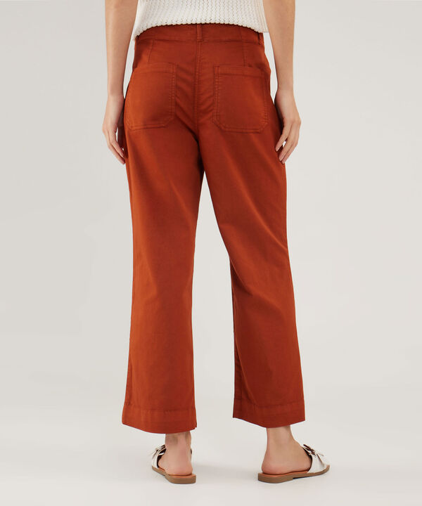 Pantalon Wide Leg Unicolor image number null