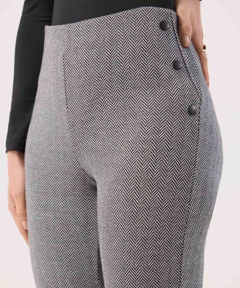 Leggins Estampados Con Broches