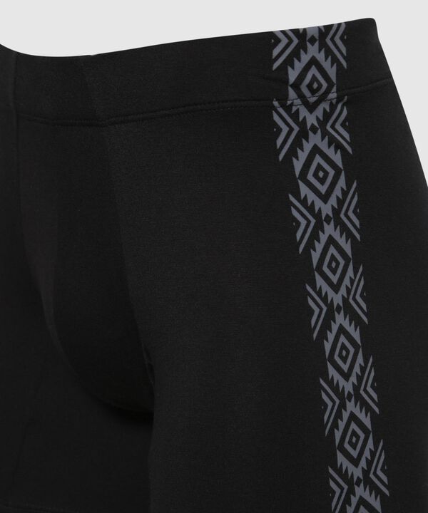 Pantaloncillo Boxer Medio En Algodon Con Screen Y Pretina Encaretrada image number null