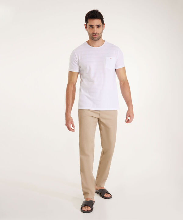 Pantalon Chino Unicolor image number null