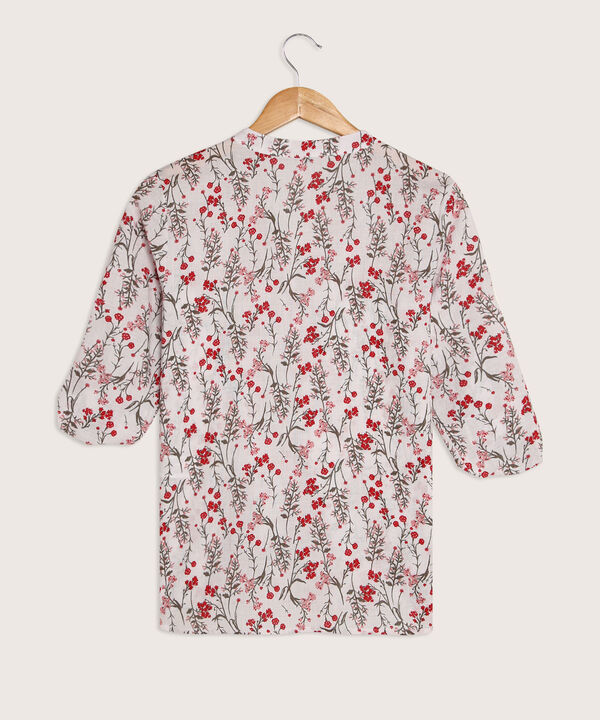 Blusa Manga Larga  Estampada