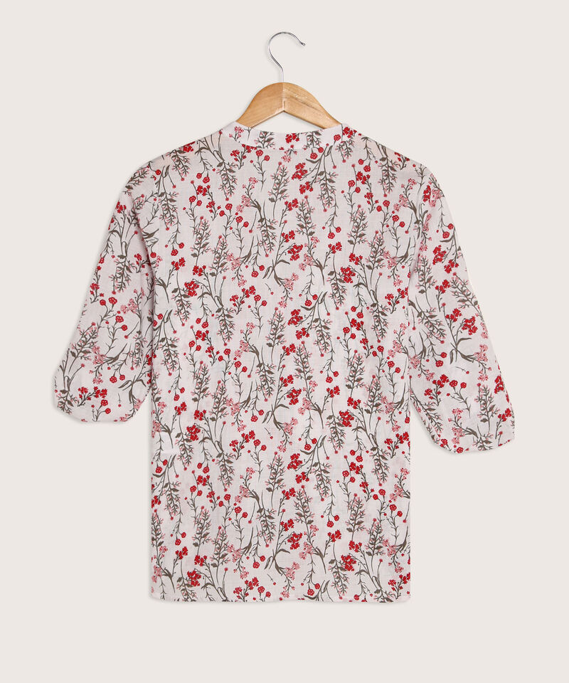 Blusa Manga Larga  Estampada