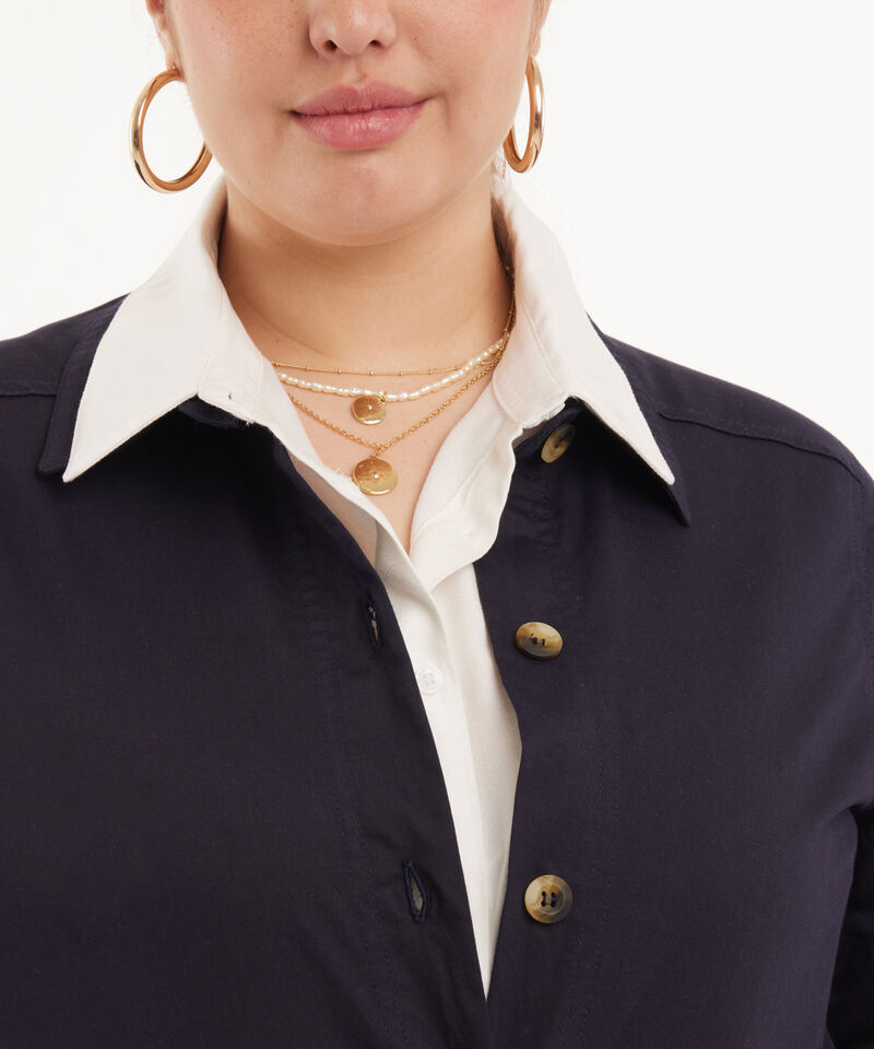 Chaqueta Manga Larga Con Bordado