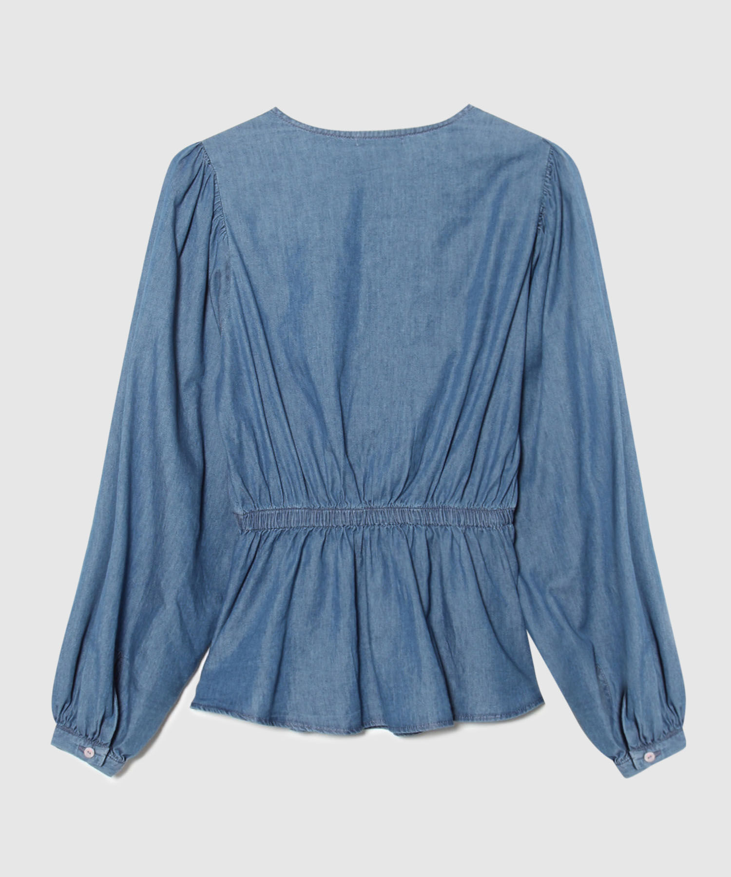 Blusa Cruzada Con Bolero Tono