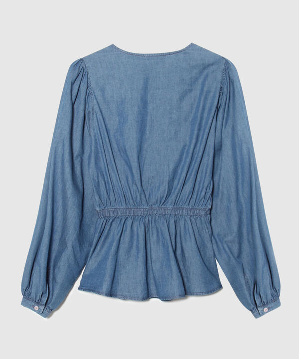 Blusa Cruzada Con Bolero Tono image number null
