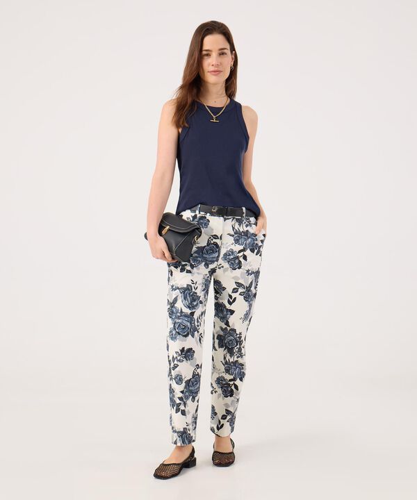 Pantalon Chino Estampado image number null