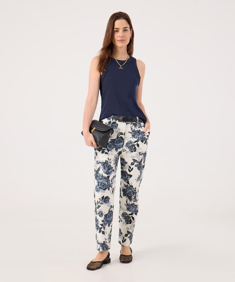Pantalon Chino Estampado