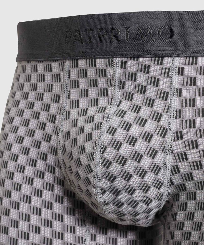 B&oacute;xer Medio Con Estampado Para Hombre