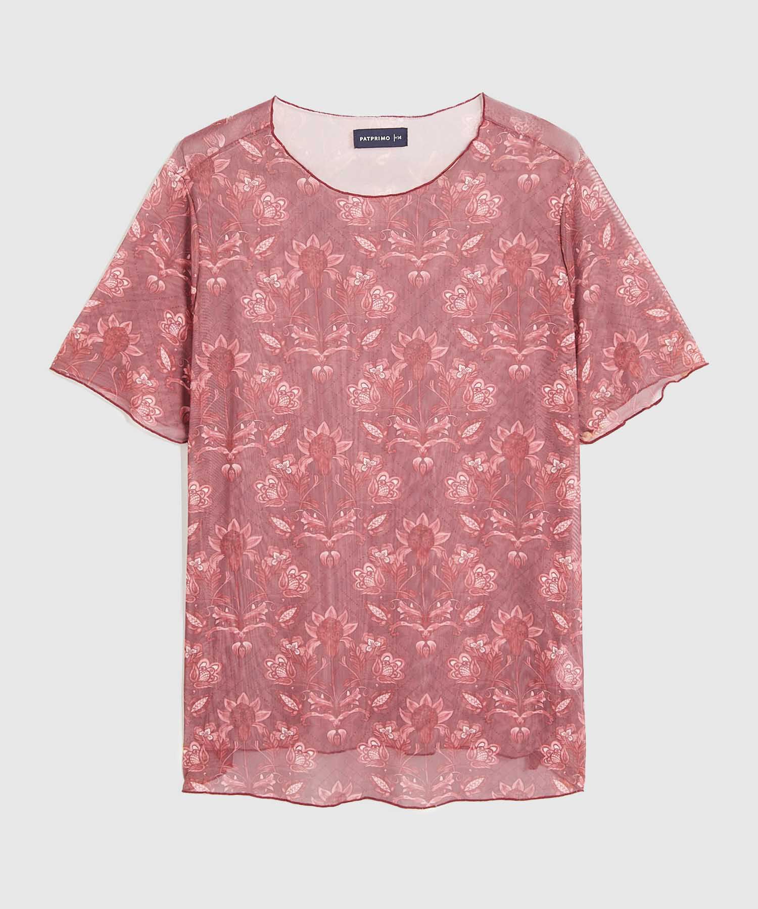Camiseta Valiana Manga Corta Para Mujer