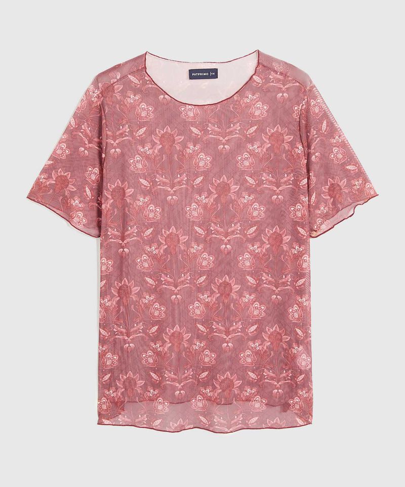 Camiseta Valiana Manga Corta Para Mujer