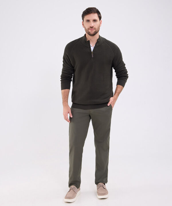 Saco Cuello Alto Con Cremallera Para Hombre image number null