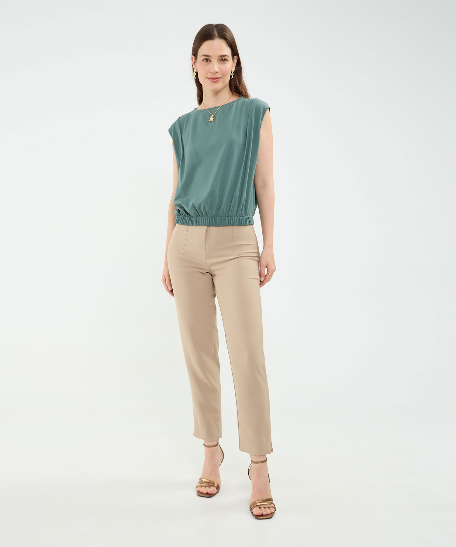 Pantalón Formal Tiro Alto
