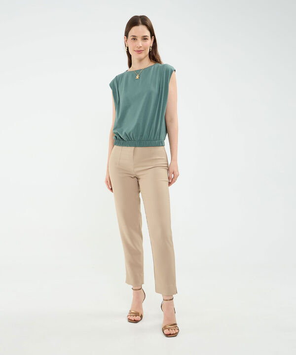 Pantalón Formal Tiro Alto image number null