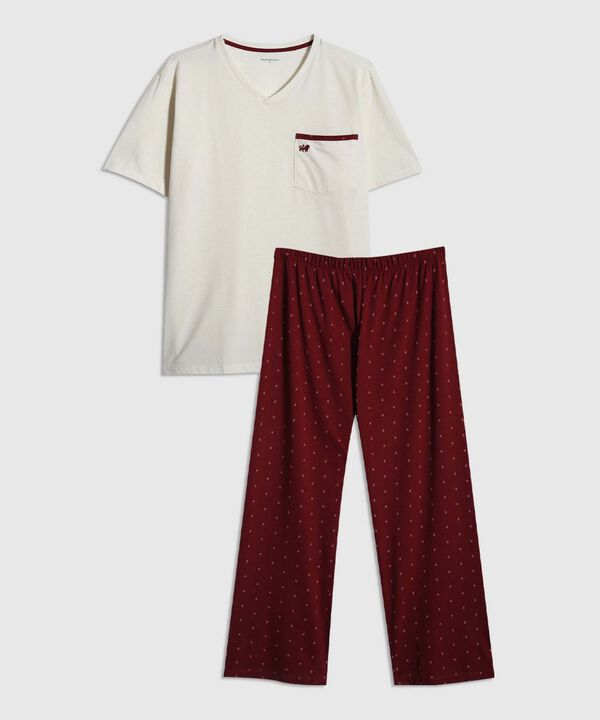 Conjunto de Pijama Estampada