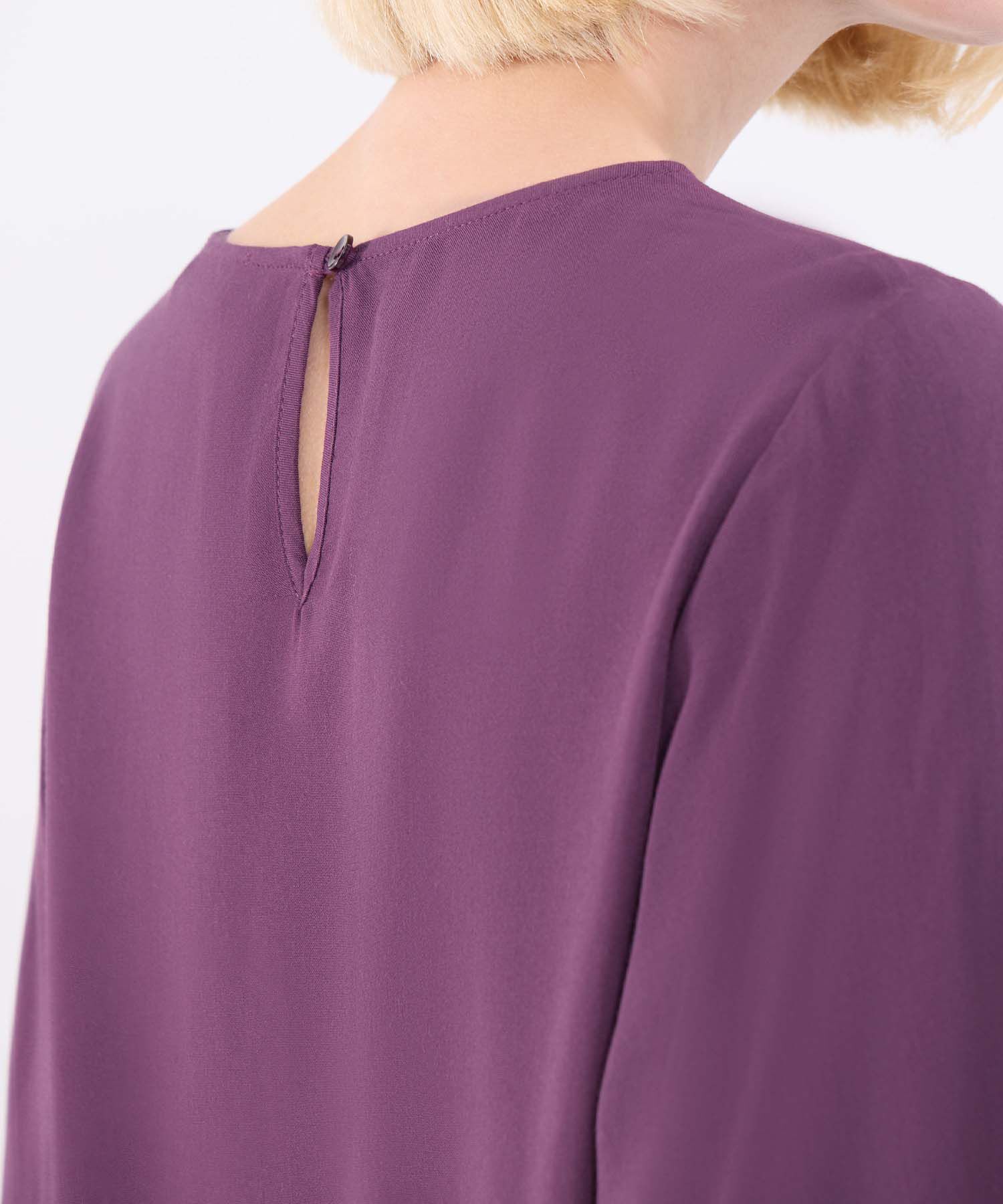 Blusa Manga 3/4 Con Capas Para Mujer