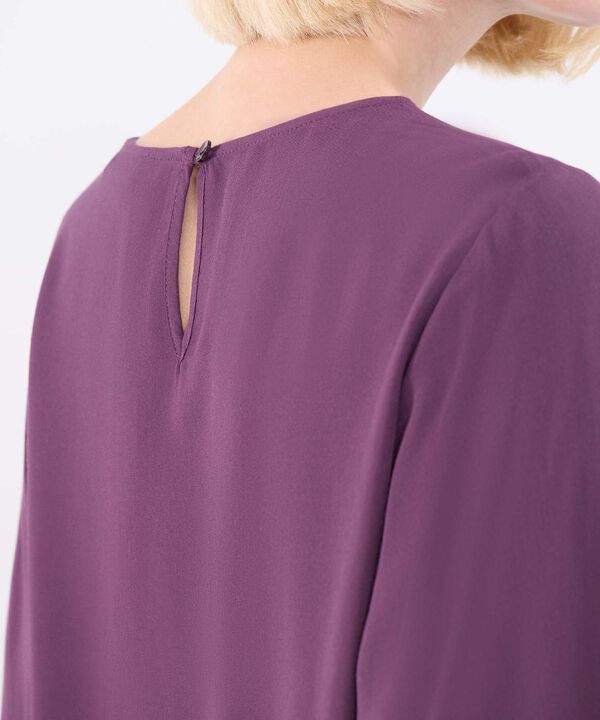 Blusa Manga 3/4 Con Capas Para Mujer