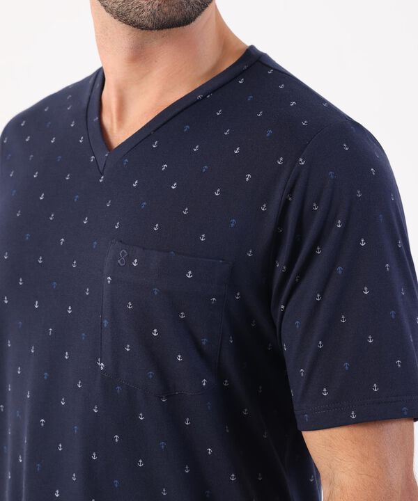 Conjunto de Pijama Manga Corta