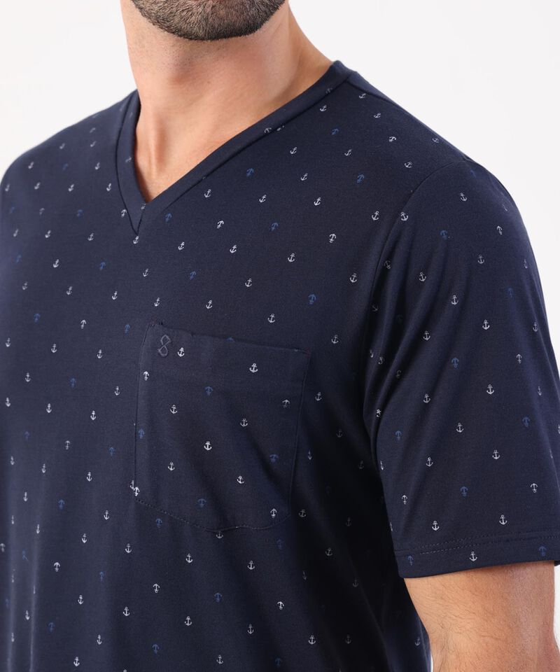 Conjunto de Pijama Manga Corta