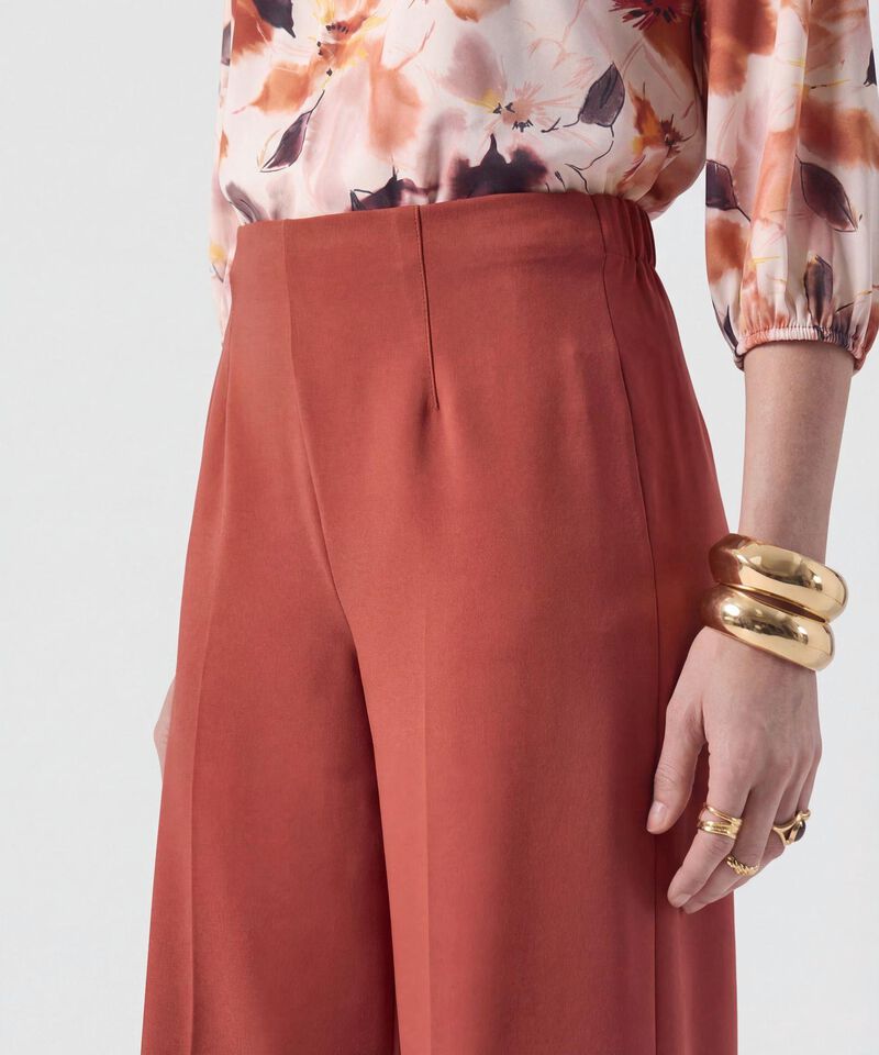 Pantal&oacute;n Culotte De Tiro Alto Para Mujer