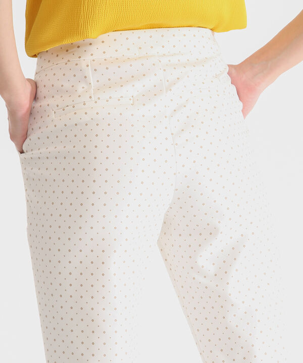 Pantalón Clásico Estampado