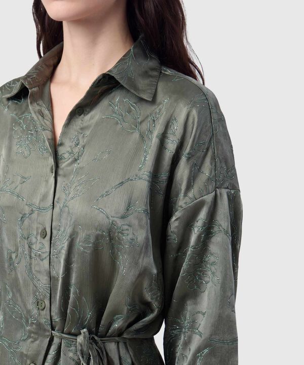 Camisa Amarre En Cintura Para Mujer