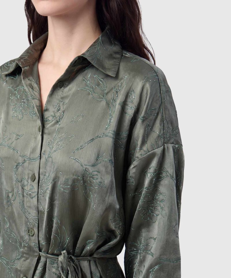 Camisa Amarre En Cintura Para Mujer