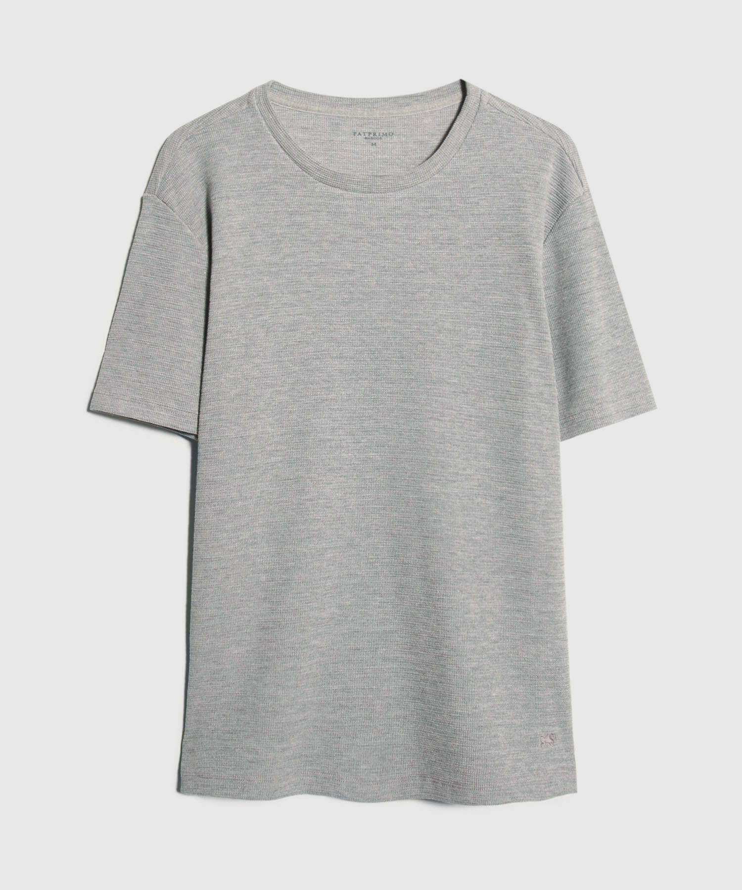 Camiseta Cuello Redondo Tela Textura