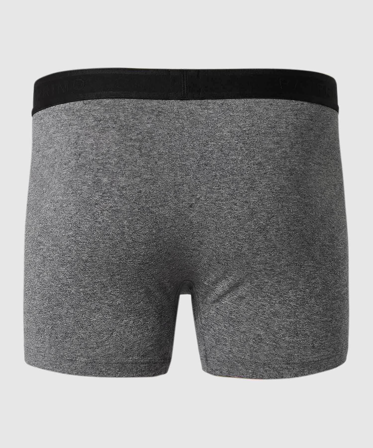 B&oacute;xer Medio Unicolor Para Hombre