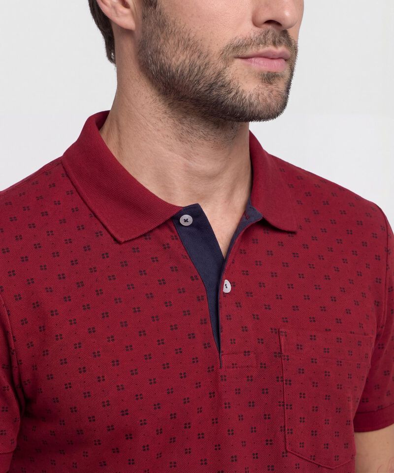 Polo Corte Slim Fit Blanco