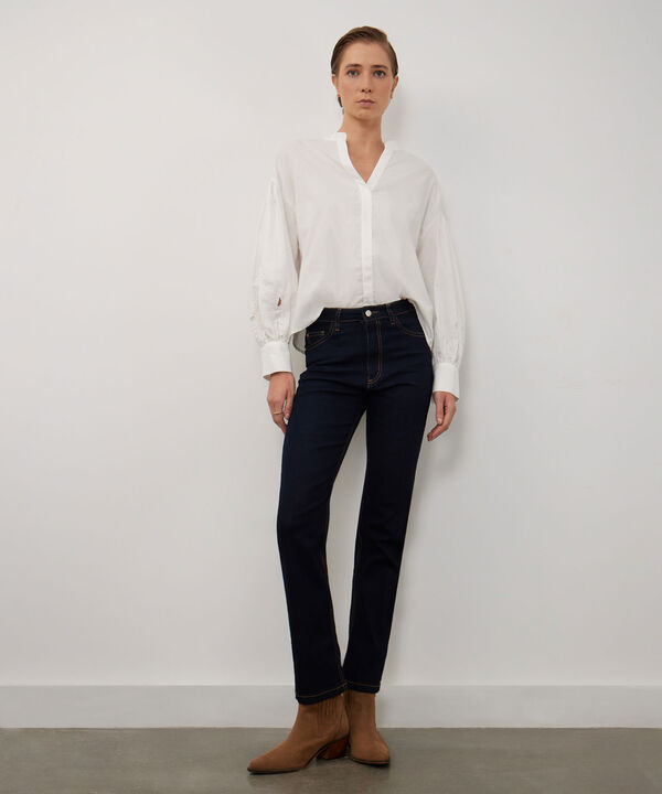 Jean Jean Femenino Straight Tono Raw image number null