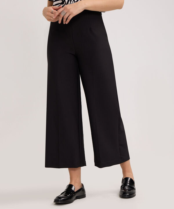 Pantalón Culotte Unicolor image number null