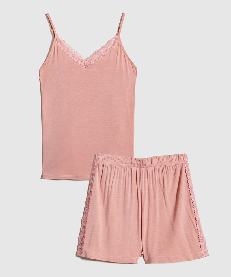 Pijama Manga Sisa Pantalon Corto